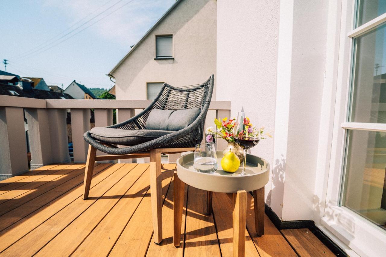 Lösnich Gut Foersterlay - Exklusive Boutique Apartments Im Historischen Winzerhaus Direkt An Der Mosel מראה חיצוני תמונה