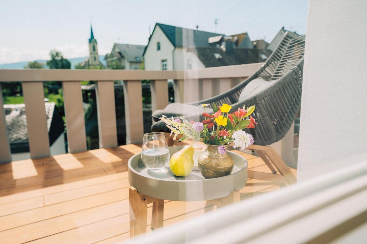 Lösnich Gut Foersterlay - Exklusive Boutique Apartments Im Historischen Winzerhaus Direkt An Der Mosel מראה חיצוני תמונה
